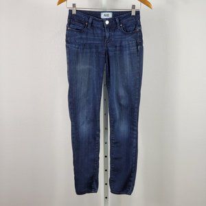 PAIGE Verdugo Ankle Skinny Jeans blue Sz 24